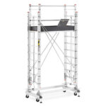 Aluminijska mobilna produzna skela
