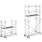 Mobilna zglobna aluminijska skela Acro-Twin, radna visina 3,90 m - Slika 11