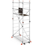 Mobilna zglobna aluminijska skela Acro-Twin, radna visina 3,90 m - Slika 15