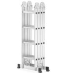 Aluminijska radna platforma, ljestve i mini skela 4x4 - Slika 6