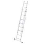 Trodijelne aluminijske ljestve 3x6, dužina 3 m - Slika 2