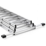 Trodijelne aluminijske ljestve 3x6, dužina 3 m - Slika 5