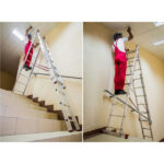 Trodijelne aluminijske ljestve 3x12, dužine 7,38 m - Slika 6
