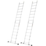 Mobilna aluminijska zglobna skela, visina 4m, 150 kg - Slika 11