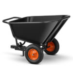 Prikolica za traktorsku kosilicu i quad, 350L 300kg - Slika 2
