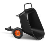 Prikolica za traktorsku kosilicu i quad, 350L 300kg - Slika 7