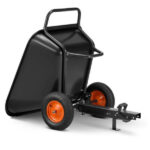 Prikolica za traktorsku kosilicu i quad, 350L 300kg - Slika 6