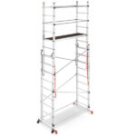 Sklopiva aluminijska mobilna skela, 4 M - Slika 7