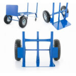 Sklopiva kolica 2 u 1, 250 kg, rudle - Slika 2