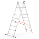 Sklopiva aluminijska mobilna skela, 4 M - Slika 5