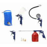 Uljni kompresor 24L + pneumatski set alata - Slika 2