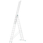 Trodijelne aluminijske ljestve 3x14, 9 M - Slika 2