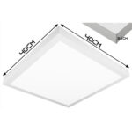 LED nadgradni panel 40 x 40 cm - Slika 2