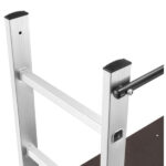 Aluminijska skela, ljestve - 2x8 gazišta, 3 u 1 - Slika 7