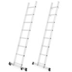 Aluminijska skela, ljestve - 2x8 gazišta, 3 u 1 - Slika 10