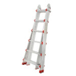 Aluminijske teleskopske ljestve 563 cm - Slika 2