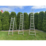 Aluminijske teleskopske ljestve 563 cm - Slika 11