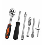 Set nasadnih ključeva u kutiji 1/4", 56 kom - Slika 4
