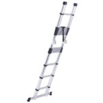 Aluminijske dvostrane teleskopske ljestve 440cm - Slika 2