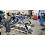 Škarasta dizalica za auto 140 cm mobilna 3,5t, 230V - Slika 4