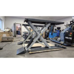 Škarasta dizalica za auto 140 cm mobilna 3,5t, 230V - Slika 2