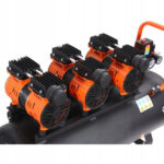 Tihi kompresor bez ulja 100L 3x1500W - Slika 9
