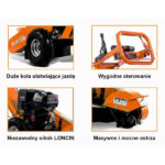 Brusilica za panjeve, Loncin 15 KS - Slika 2