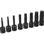Set udarnih nasadnih imbus ključeva H5-H19 - Slika 3