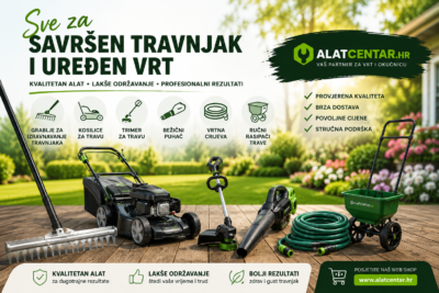 Savršen travnjak: kosilice, trimeri i vrtni alat