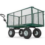 Kolica za plažu, vrtna transportna kolica 450 kg - Slika 12