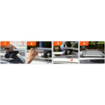 Krovni nosač za automobil univerzalni 124 cm - Slika 7