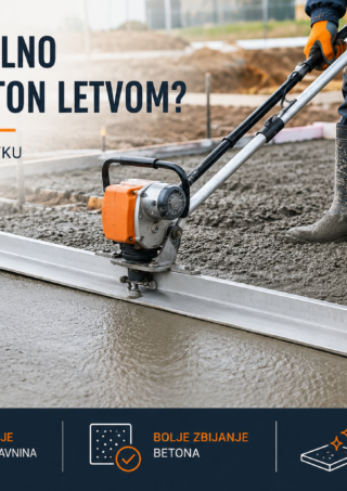 Kako pravilno ravnati beton letvom, Vodic za ravnu i glatku betonsku povrsinu
