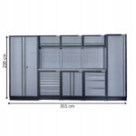 Modularni set radioničkog namještaja, ormar za radionu - Slika 3