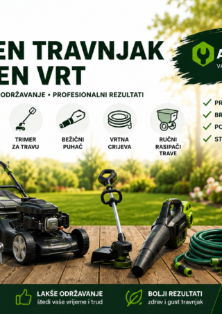 Savršen travnjak: kosilice, trimeri i vrtni alat