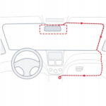 Yuemi Y4 kamera za auto prednja i stražnja - Slika 9