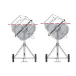 Mješalica za beton, 160L 230V 1300W - Slika 7