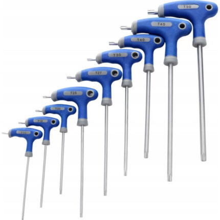 Set TORX kljuceva T10–T50 od CrV celika s ergonomskim ruckama